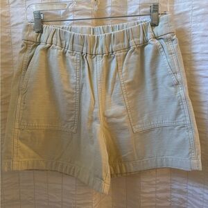 J. Crew Women's Tan Pull on Camp Shorts
